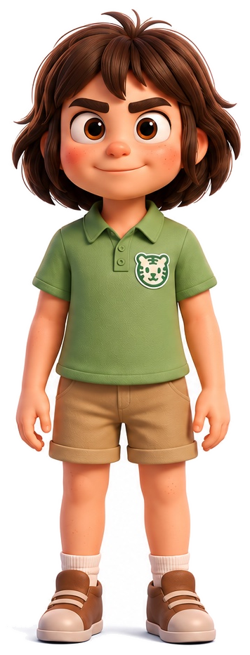 Rayna character artwork with a green visual identity